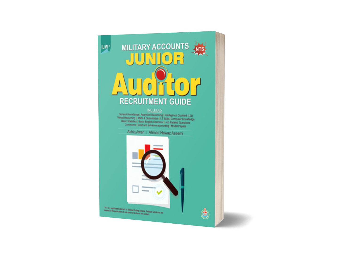 ILMI Military Accounts Junior Auditor Recruitment Guide-Books-Maktaba Sultan e Alamgir