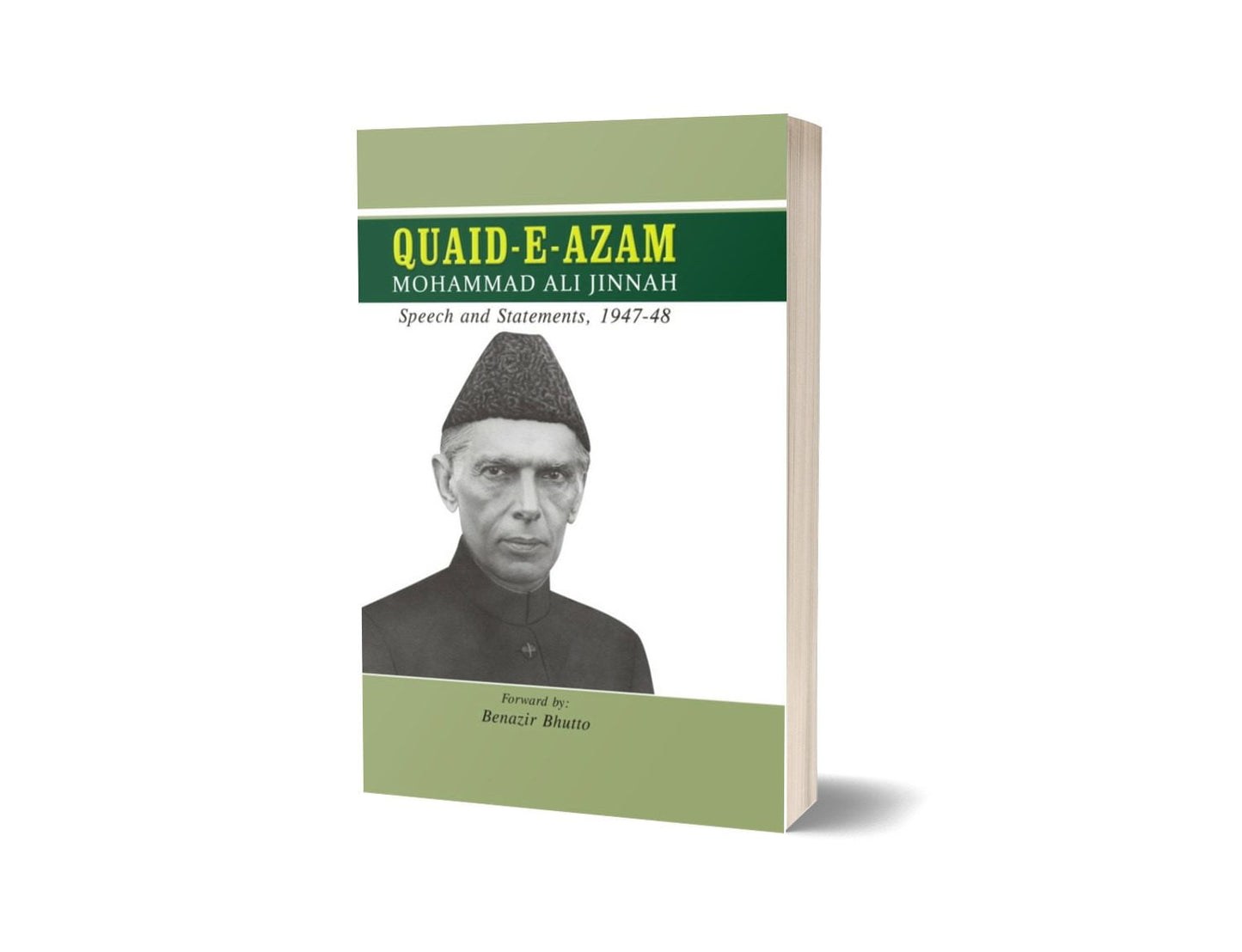 Quaid-E AZAM Speech And Statements Forward By Benazir Bhutto-Books-Maktaba Sultan e Alamgir