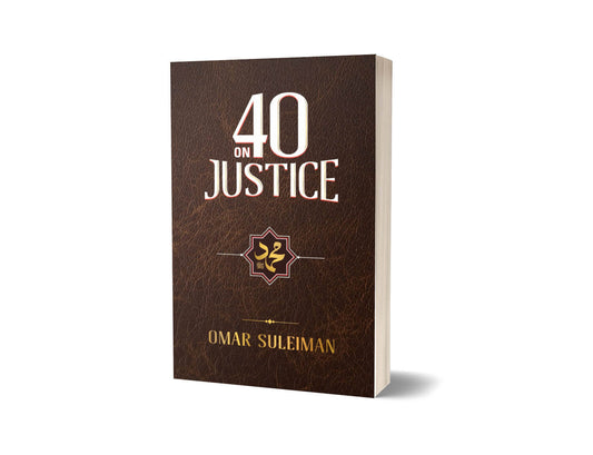 40 on Justice By Omar Suleiman-Books-Maktaba Sultan e Alamgir