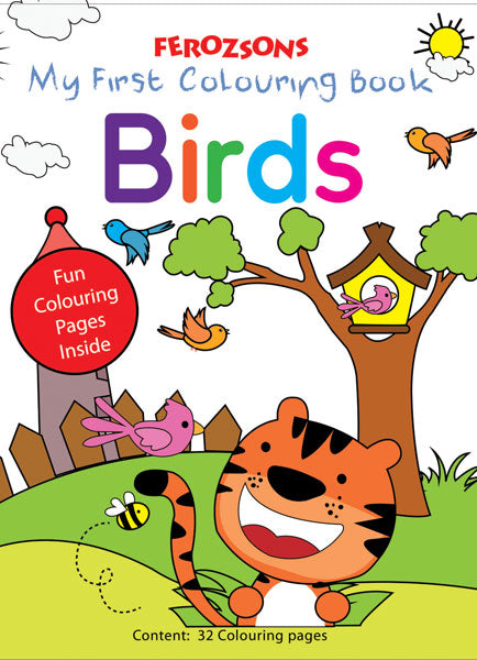 My First Colouring Book Birds-Books-Maktaba Sultan e Alamgir