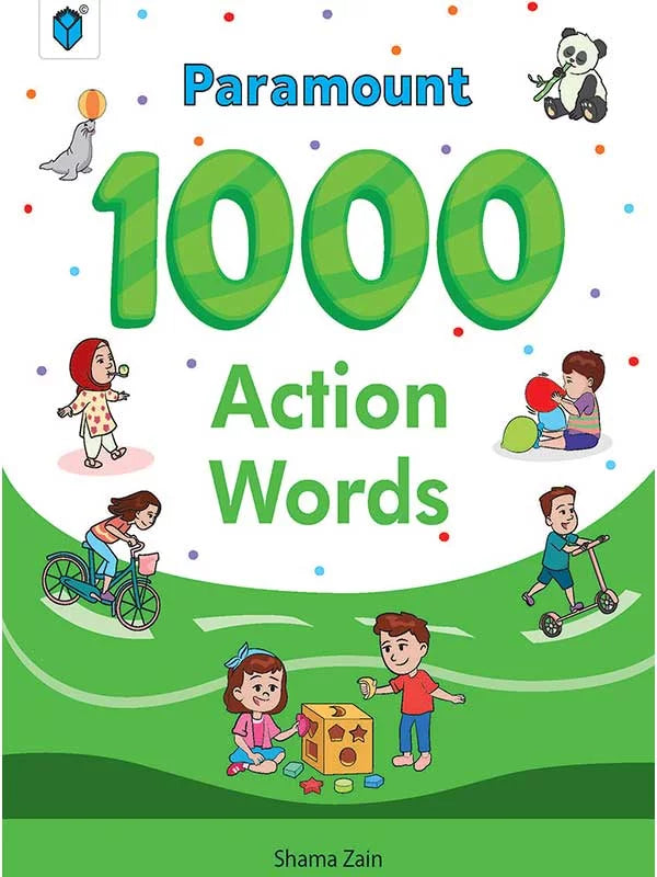1000 ACTION WORDS (GREEN)-Books-Maktaba Sultan e Alamgir