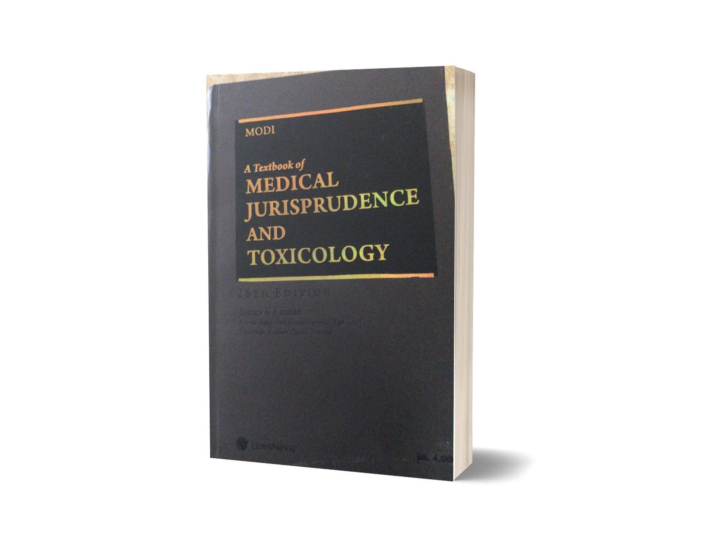 A text book of Medical Jurisprudence and toxicology 26th Edition By Mansoor Book House-Books-Maktaba Sultan e Alamgir