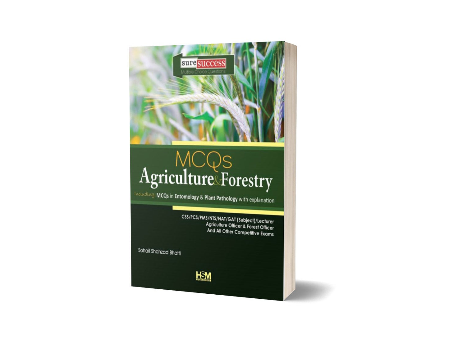 Agriculture & Forestry MCQs By HSM Publishers-Books-Maktaba Sultan e Alamgir