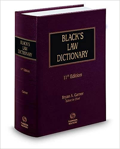 Black’s Law Dictionary 11th Edition By Bryan A. Garner-Books-Maktaba Sultan e Alamgir