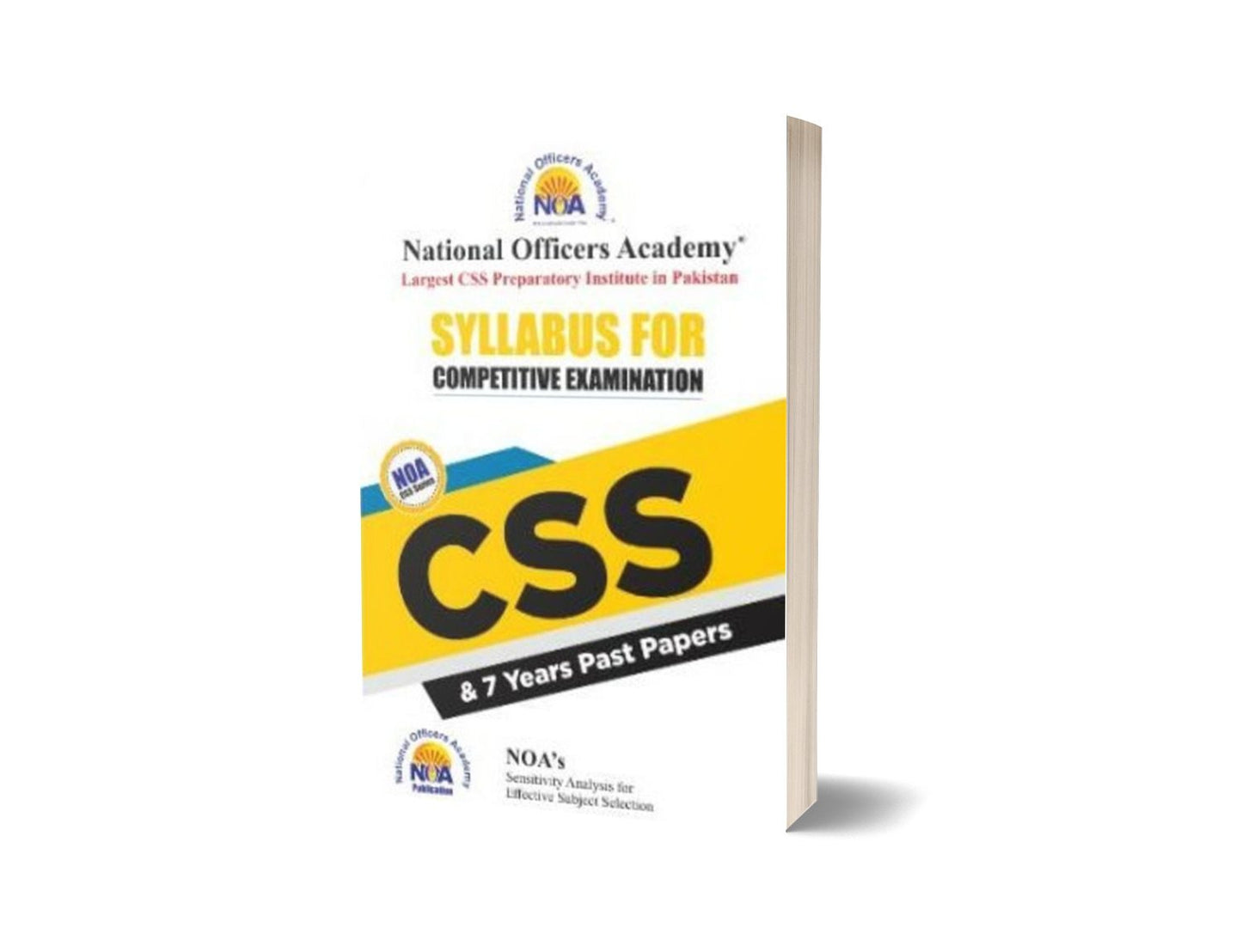 CSS Syllabus & 7 Years Past Papers By National Officer Academy-Books-Maktaba Sultan e Alamgir