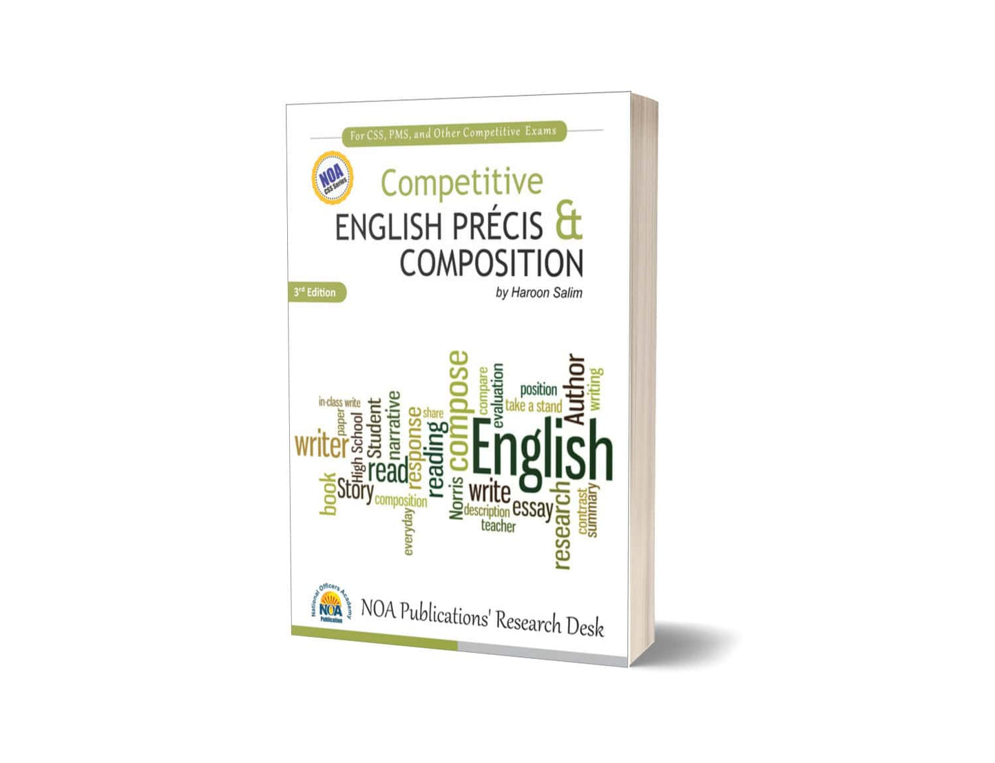 English Precis & Composition By Haroon Salim – National Officer Academy-Books-Maktaba Sultan e Alamgir