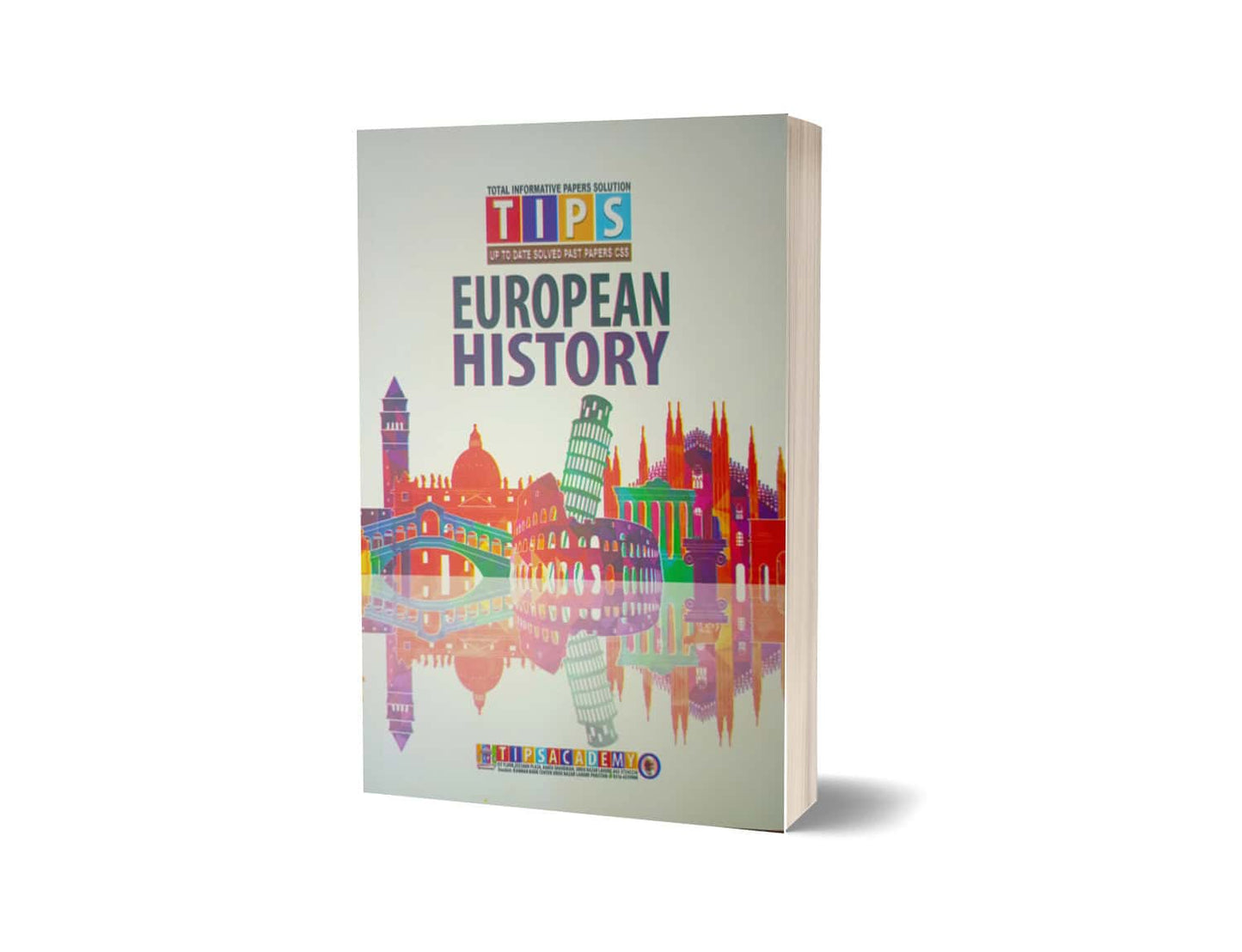 European History Solved Past Paper 2016 To 2024 By Tips Academy-Books-Maktaba Sultan e Alamgir