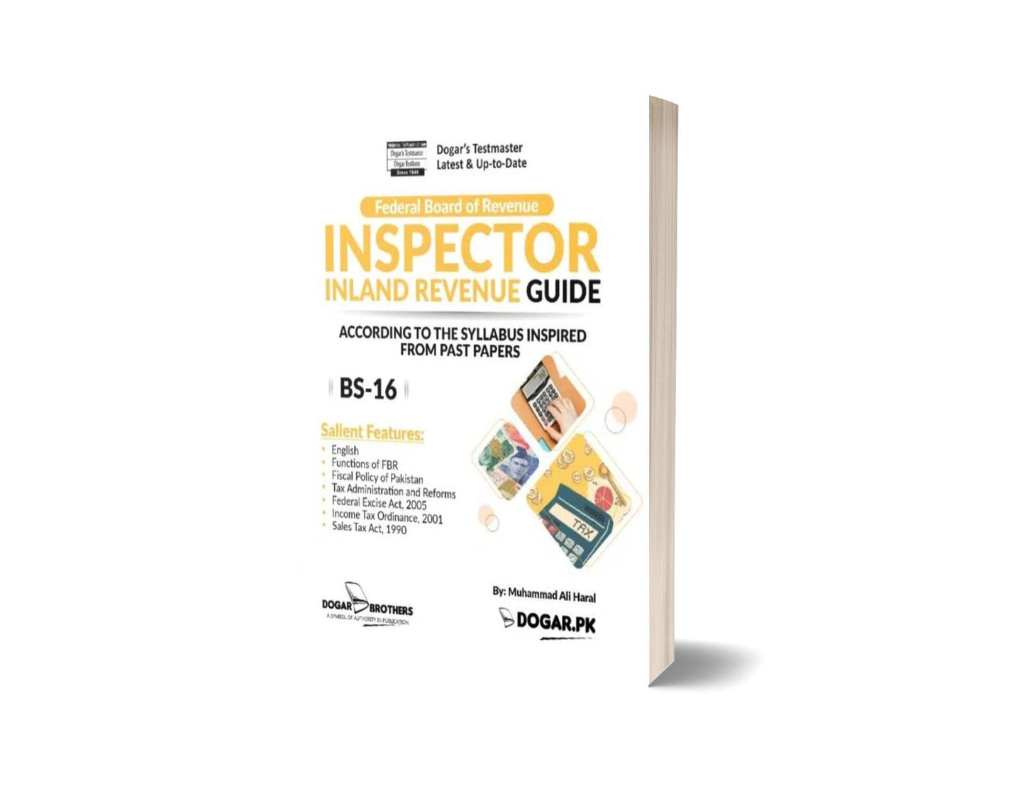 FBR Inspector Inland Revenue Guide By Dogar Brothers-Books-Maktaba Sultan e Alamgir