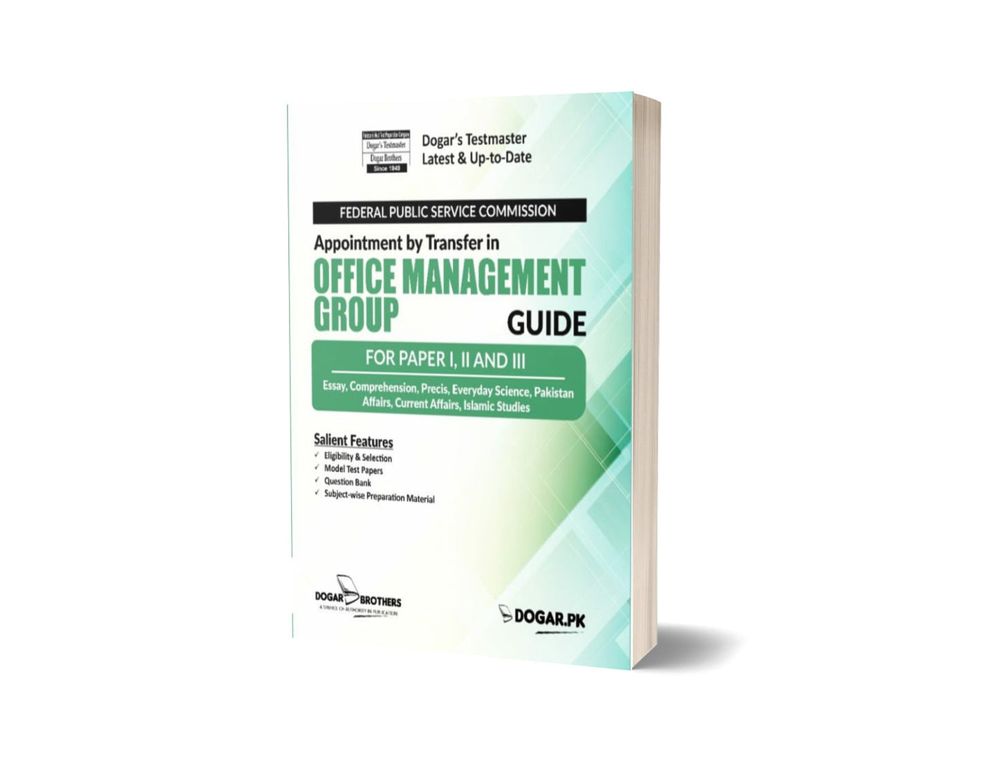 Office Management Group Guide For FPSC – Dogar Brother-Books-Maktaba Sultan e Alamgir