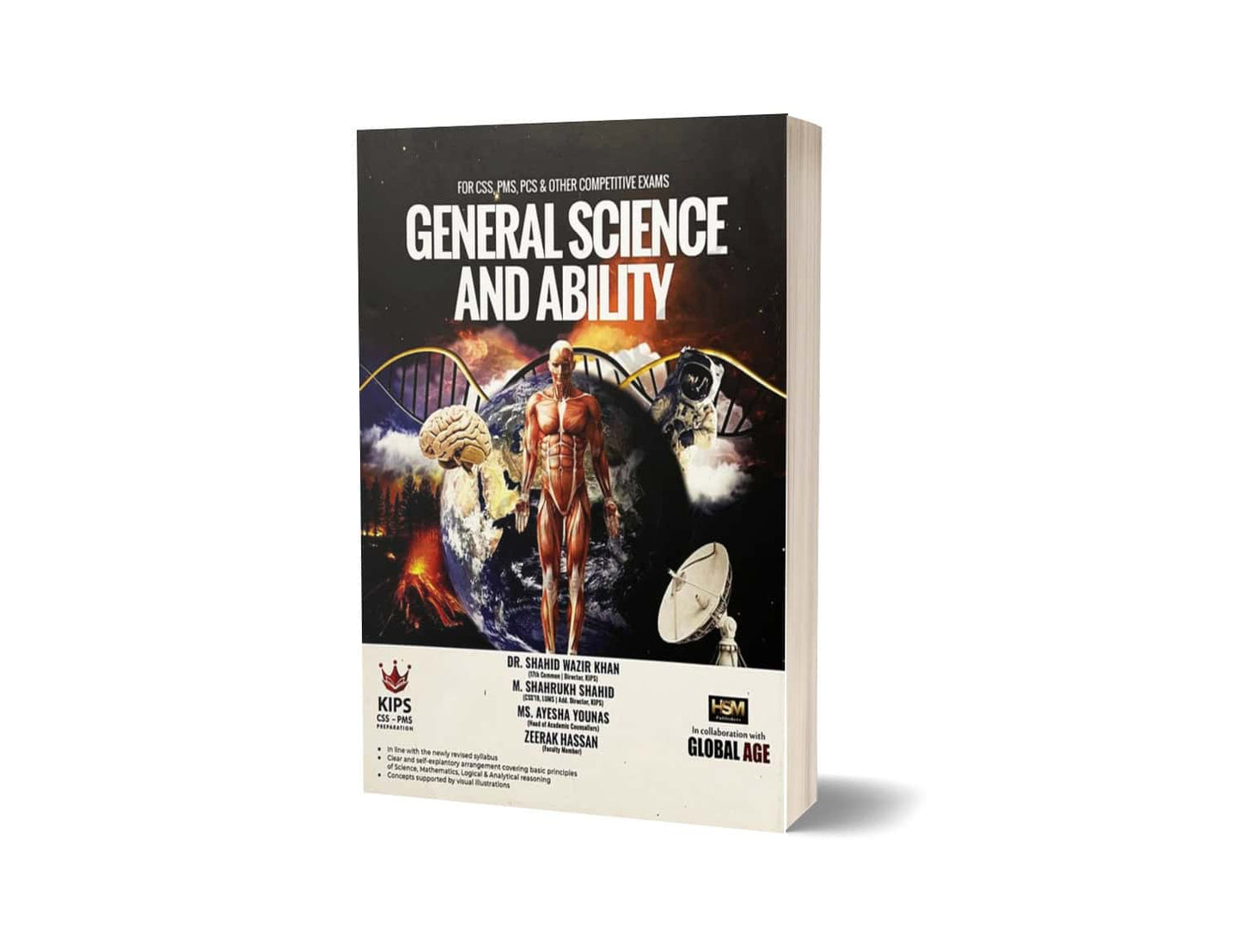 Global Age General Science & Ability Dr Shahid Wazir Khan – HSM-Books-Maktaba Sultan e Alamgir