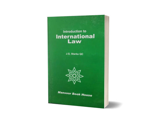 Introduction to International law By J.G Starke-Books-Maktaba Sultan e Alamgir