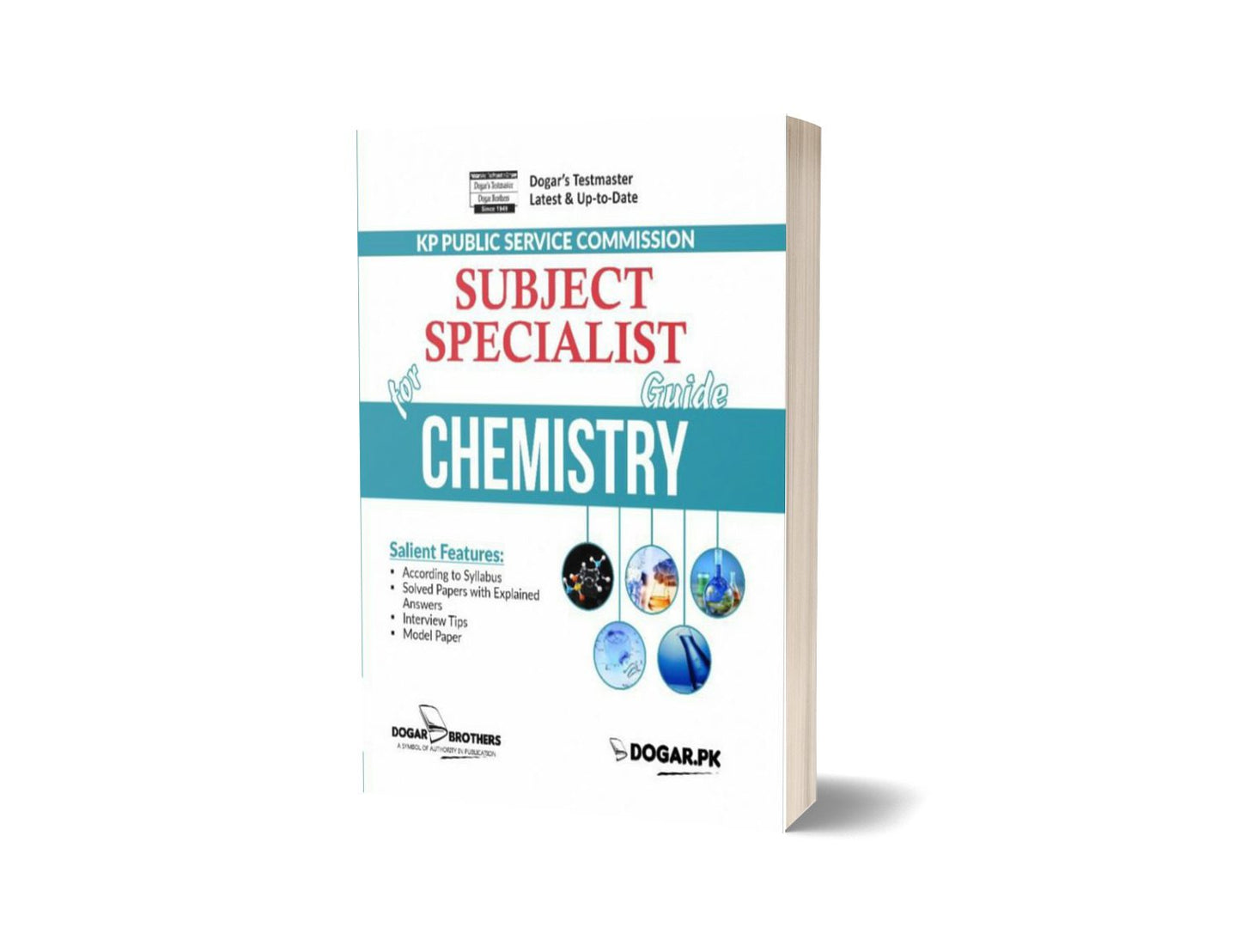 Subject Specialist Chemistry Guide For KPPSC – Dogar Brother-Books-Maktaba Sultan e Alamgir