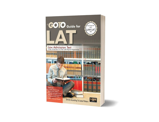 LAT (Law Admission Test Guide) By HSM Publishers-Books-Maktaba Sultan e Alamgir