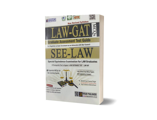 LAW-GAT (Graduate Assessment Test Guide)- Dogar Publishers-Books-Maktaba Sultan e Alamgir