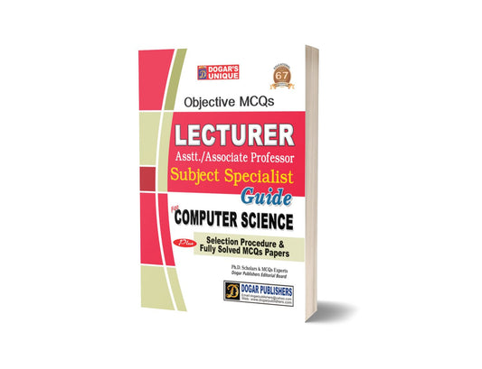 Lecturer Computer Science By Dogar publishers-Books-Maktaba Sultan e Alamgir