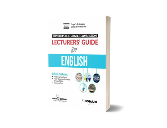 Lecturer English Guide For PPSC – Dogar Brothers-Books-Maktaba Sultan e Alamgir