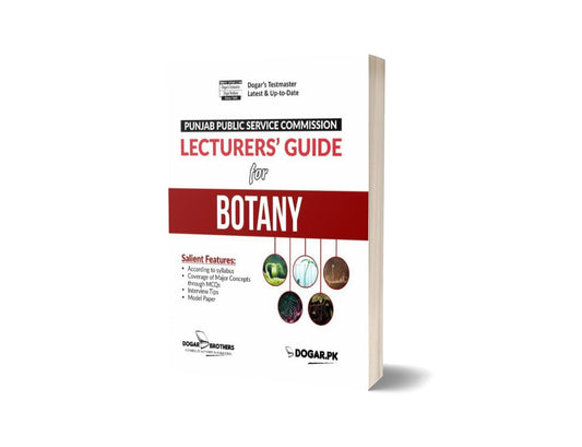 Lecturers Guide for Botany By Dogar Brothers-Books-Maktaba Sultan e Alamgir