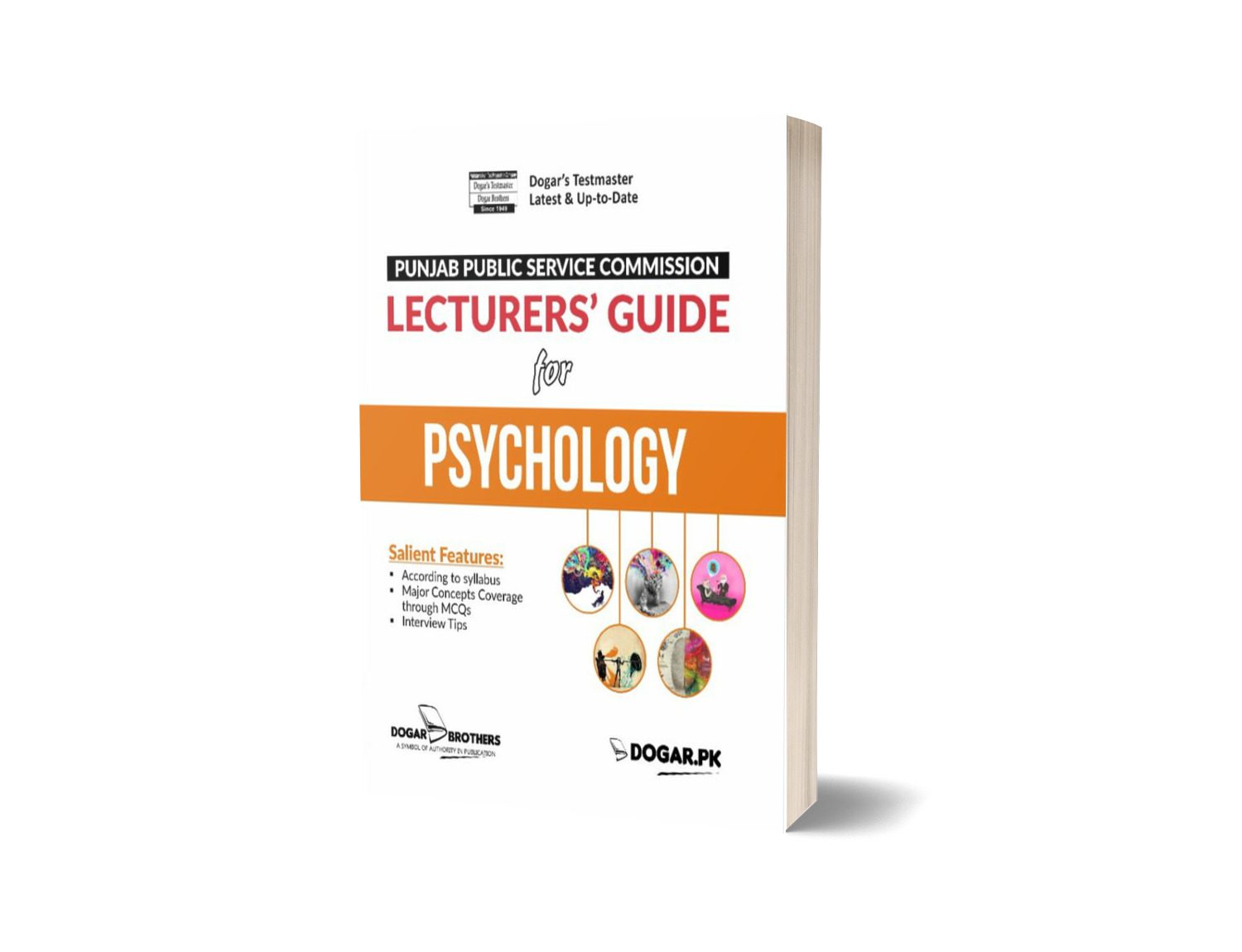 Lecturers Psychology Guide For PPSC By Dogar Brothers-Books-Maktaba Sultan e Alamgir
