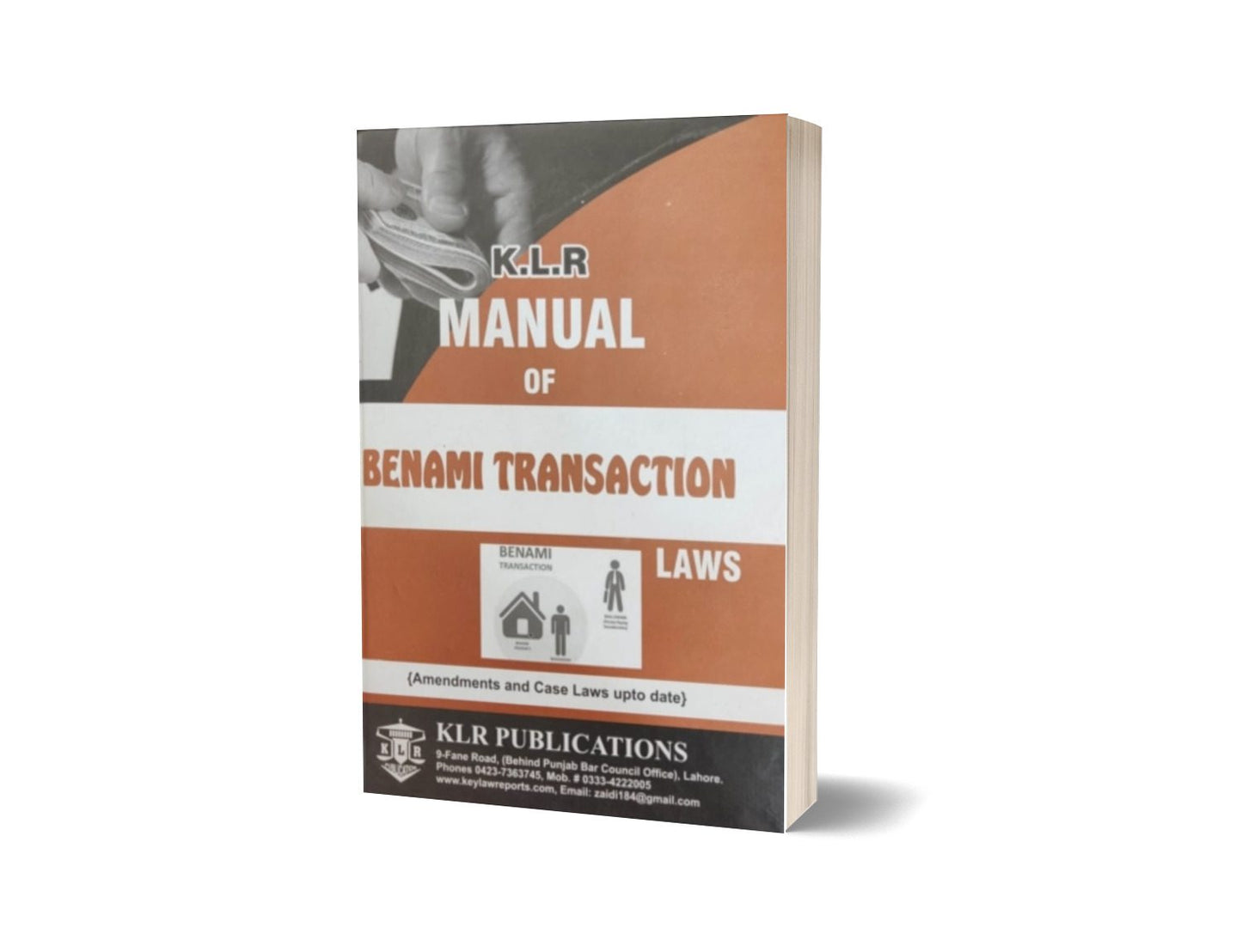 MANUAL OF BENAMI TRANSACTION For LAWS BY Ch. Noor Elah – Mansoor Book House-Books-Maktaba Sultan e Alamgir