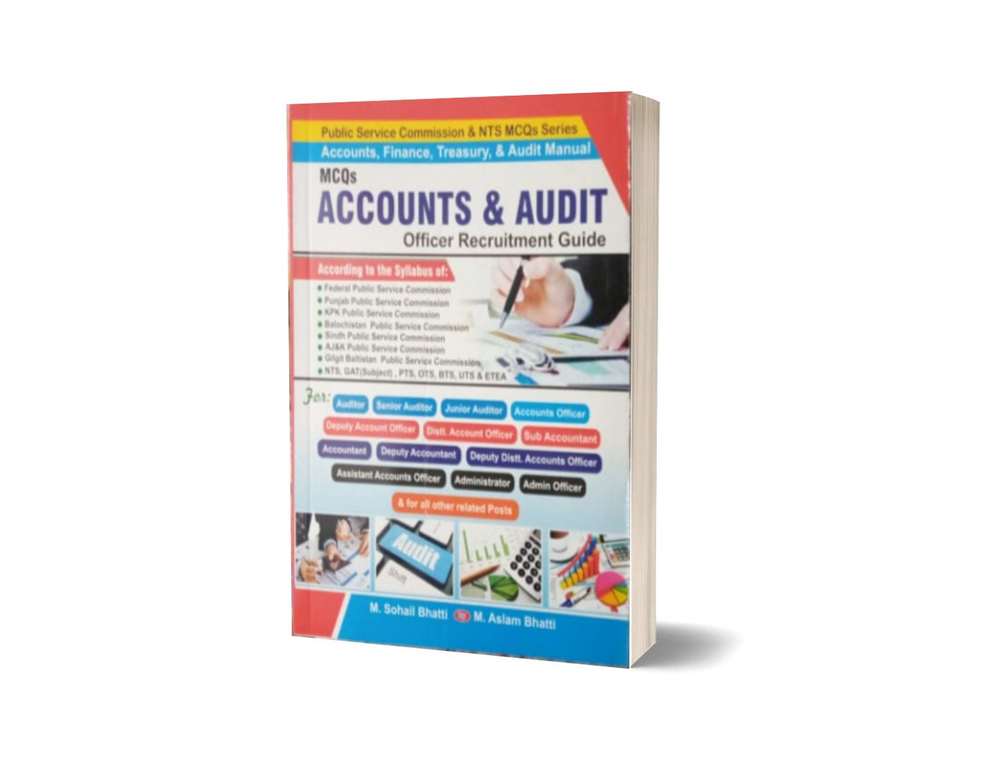 MCQs Accounts & Audit Officer Recuitment Guide By Muhammad Sohail Bhatti-Books-Maktaba Sultan e Alamgir