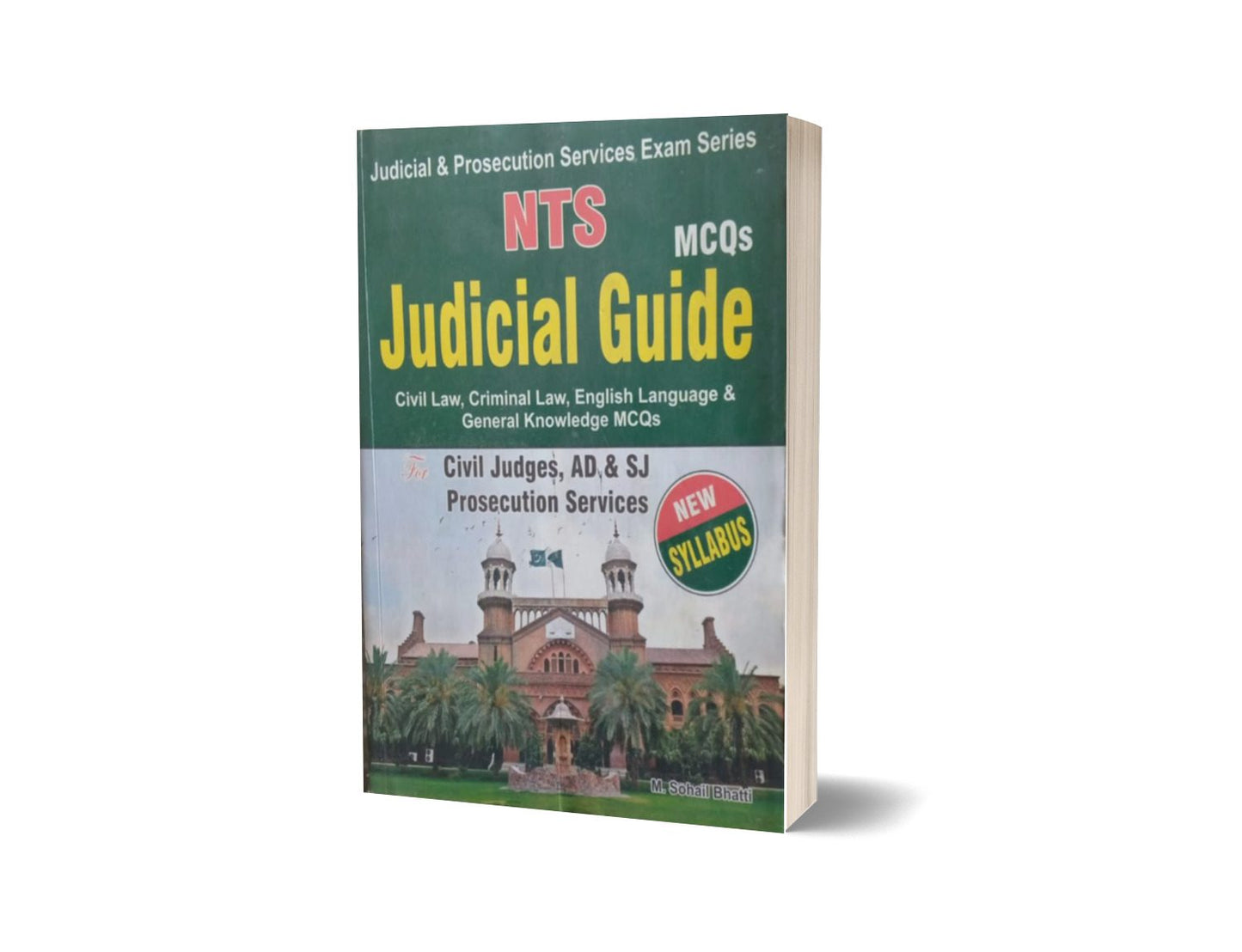 MCQs Judicial Guide For NTS By Muhammad Sohail Bhatti-Books-Maktaba Sultan e Alamgir