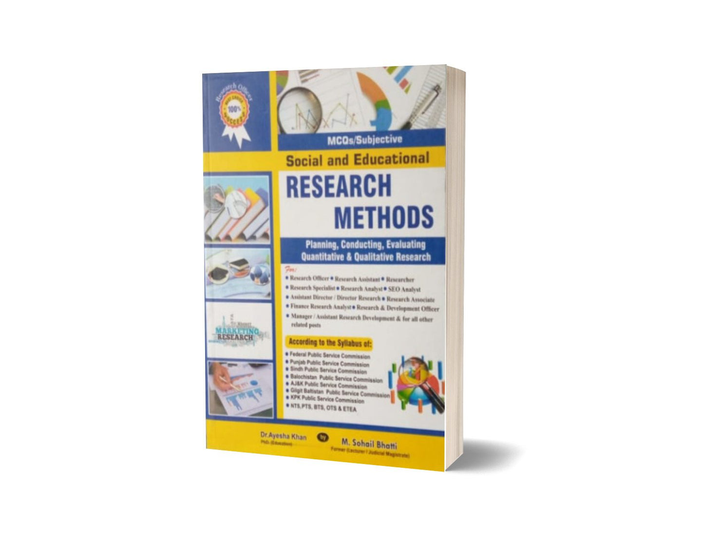 MCQs / Subjective Social And Educational Research Methods By Muhammad Sohail Bhatti-Books-Maktaba Sultan e Alamgir