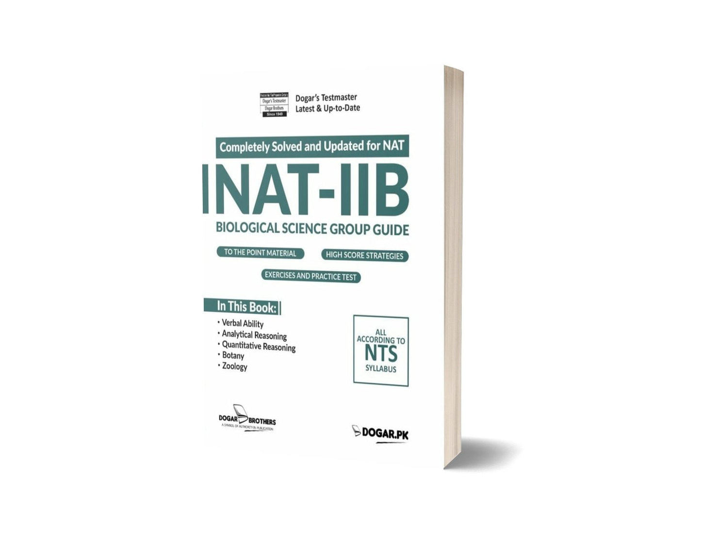 NAT IIB Biological Science Group Guide By Dogar Brothers-Books-Maktaba Sultan e Alamgir