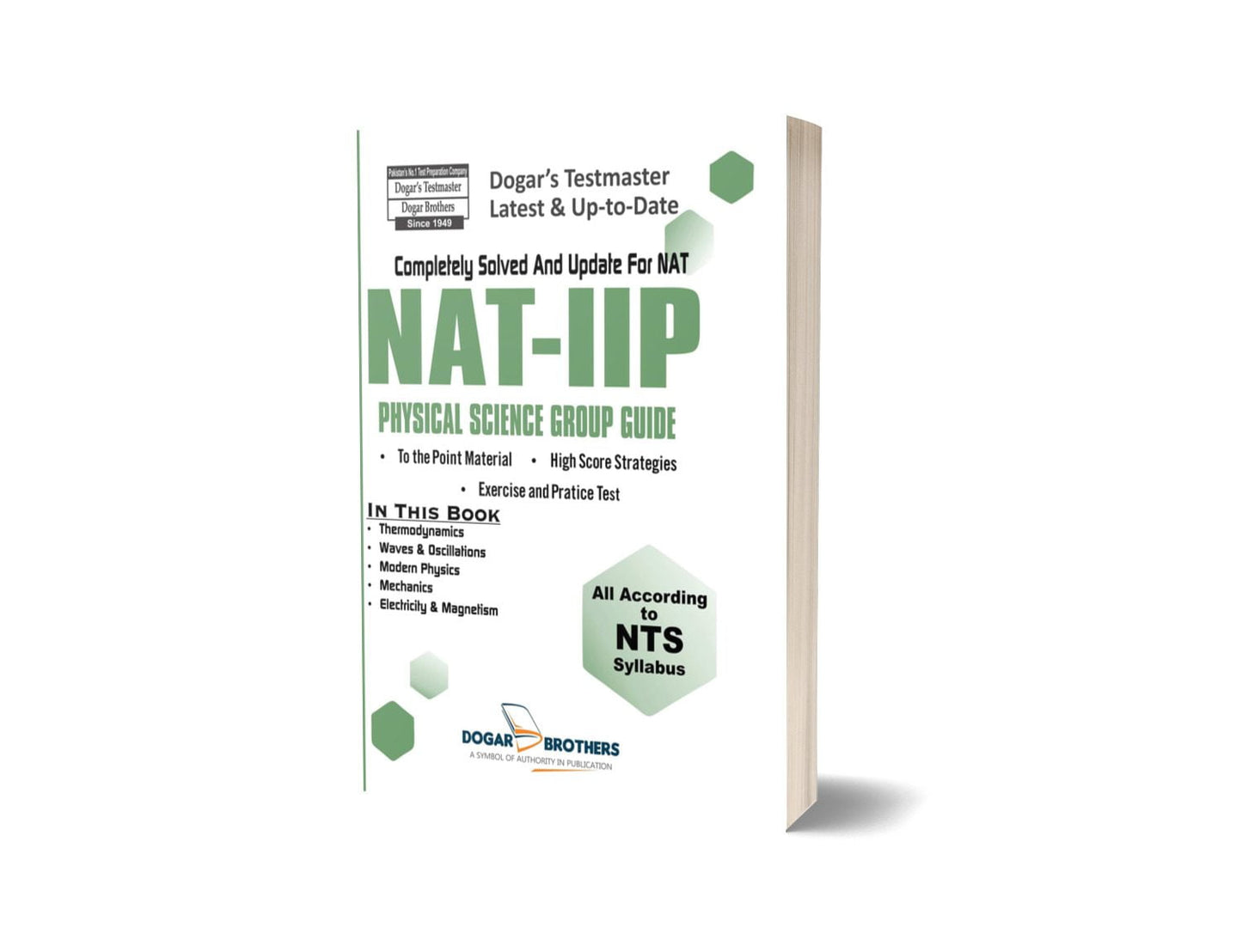 NAT IIP Guide For Physical Science Group By Dogar Brothers-Books-Maktaba Sultan e Alamgir