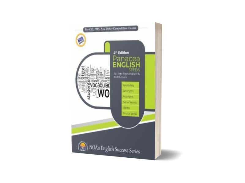 Panacea English Seeds By Syed Hasnain Jilani-National Officer Academy-Books-Maktaba Sultan e Alamgir