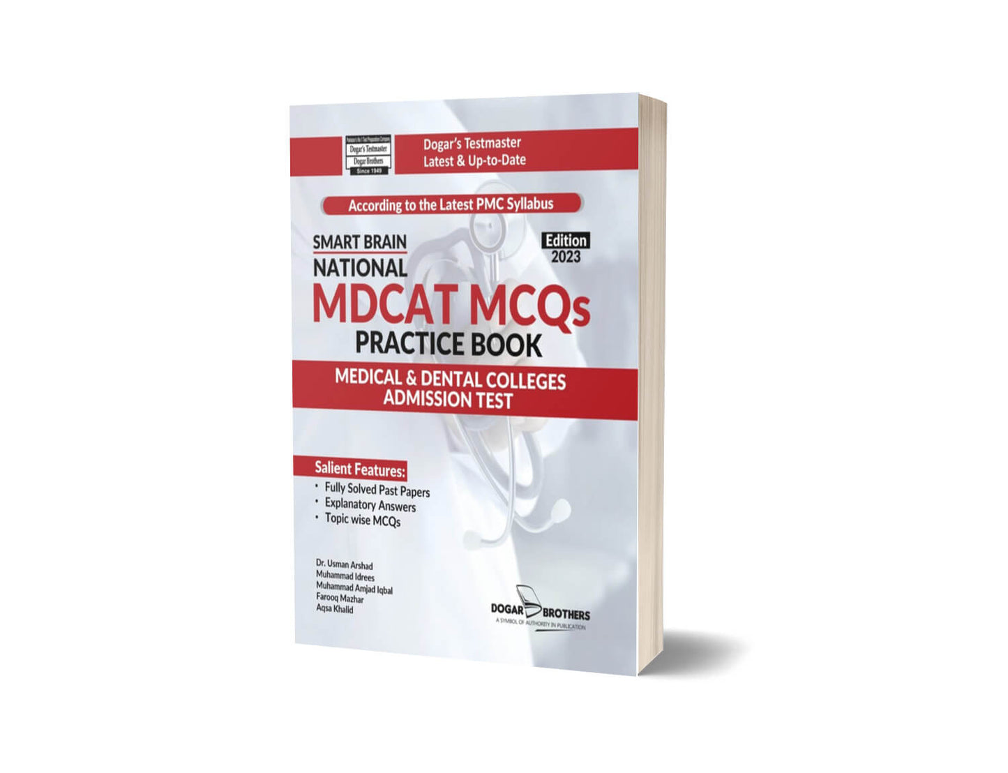 Smart Brain National MDCAT MCQs Practice Book By Dogar Brothers-Books-Maktaba Sultan e Alamgir