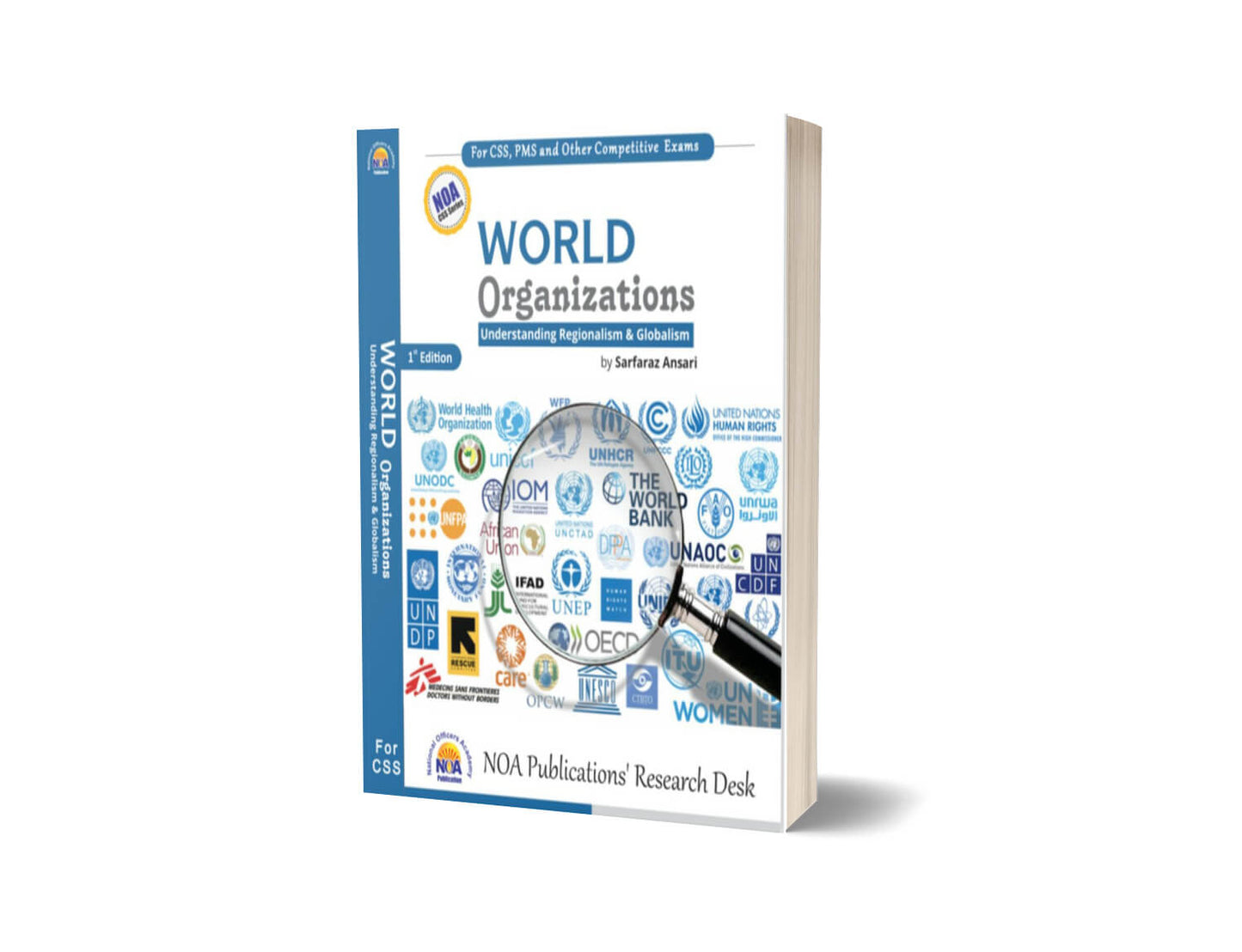 World Organizations By Sarfaraz Ansari-National Officer Academy-Books-Maktaba Sultan e Alamgir