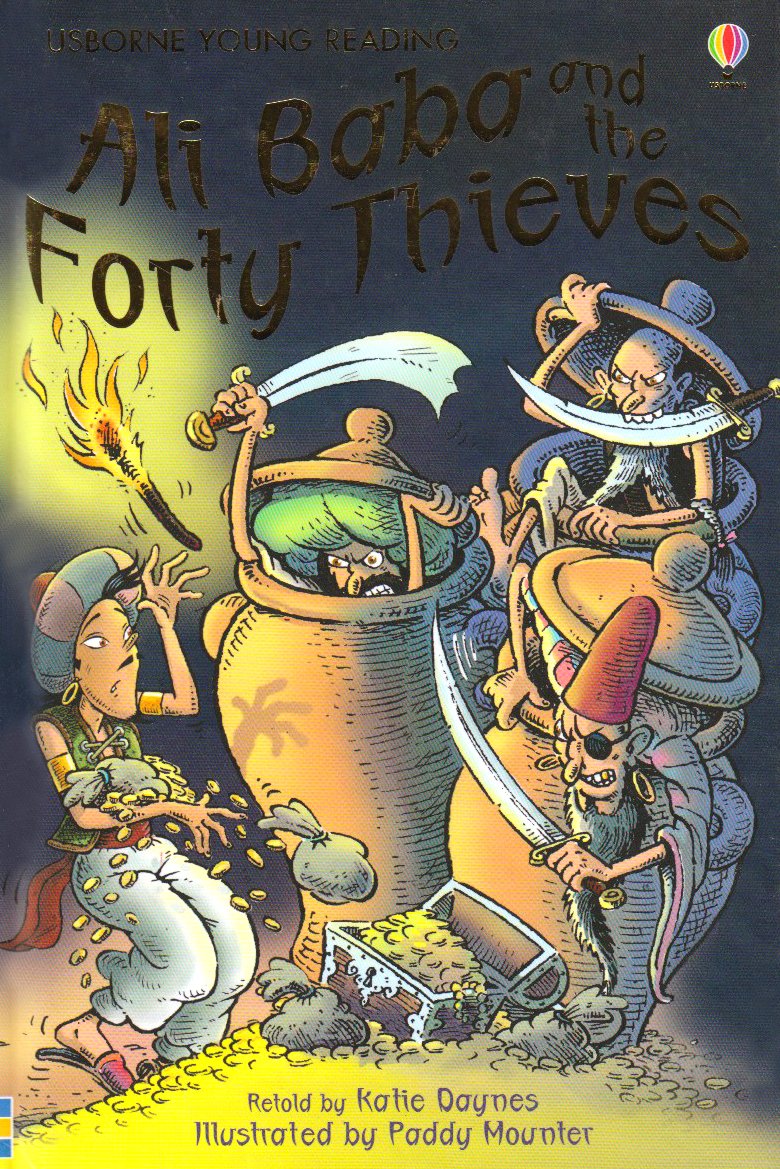 Ali Baba And The Forty Thieves-Books-Maktaba Sultan e Alamgir