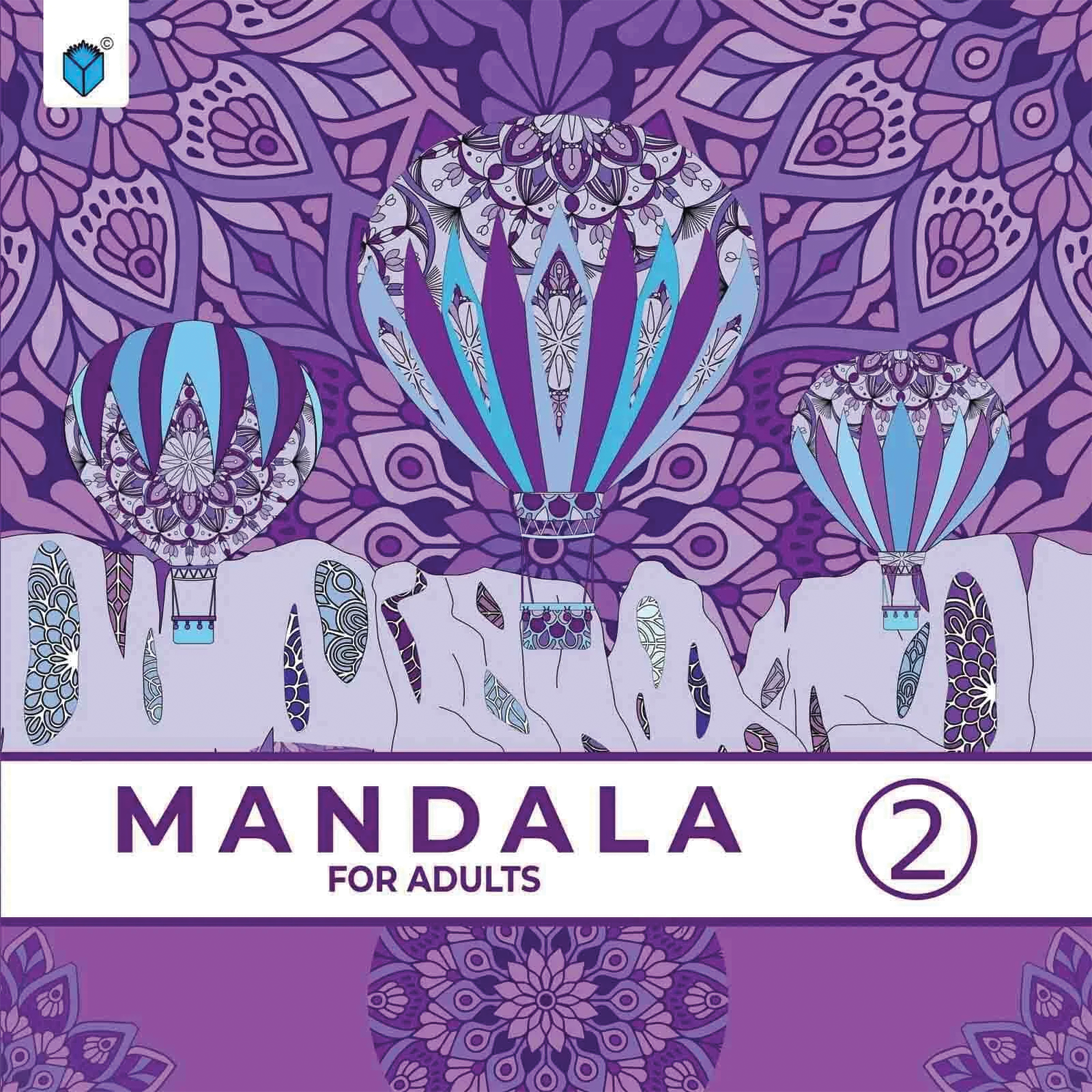 MANDALA FOR ADULTS BOOK-2-Books-Maktaba Sultan e Alamgir