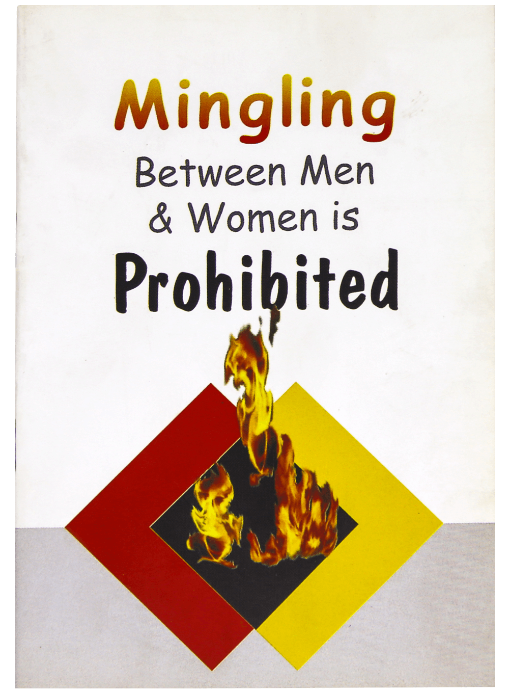 MINGLING BETWEEN MEN & WOMEN IS PROHIBITED-Books-Maktaba Sultan e Alamgir
