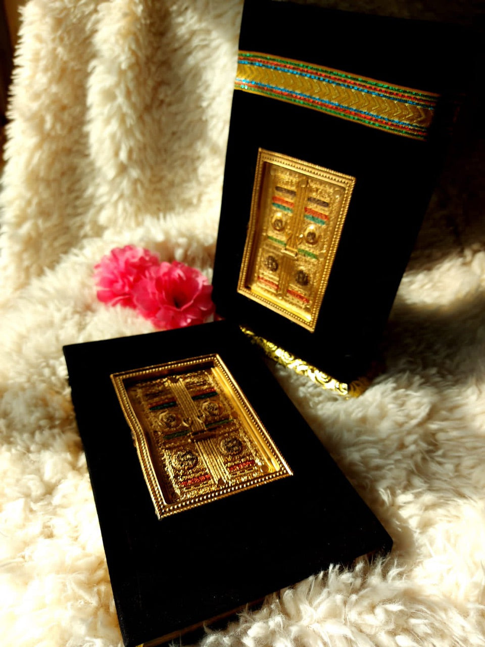 Kaaba Quran gift with Kaaba Box and prayer Mat