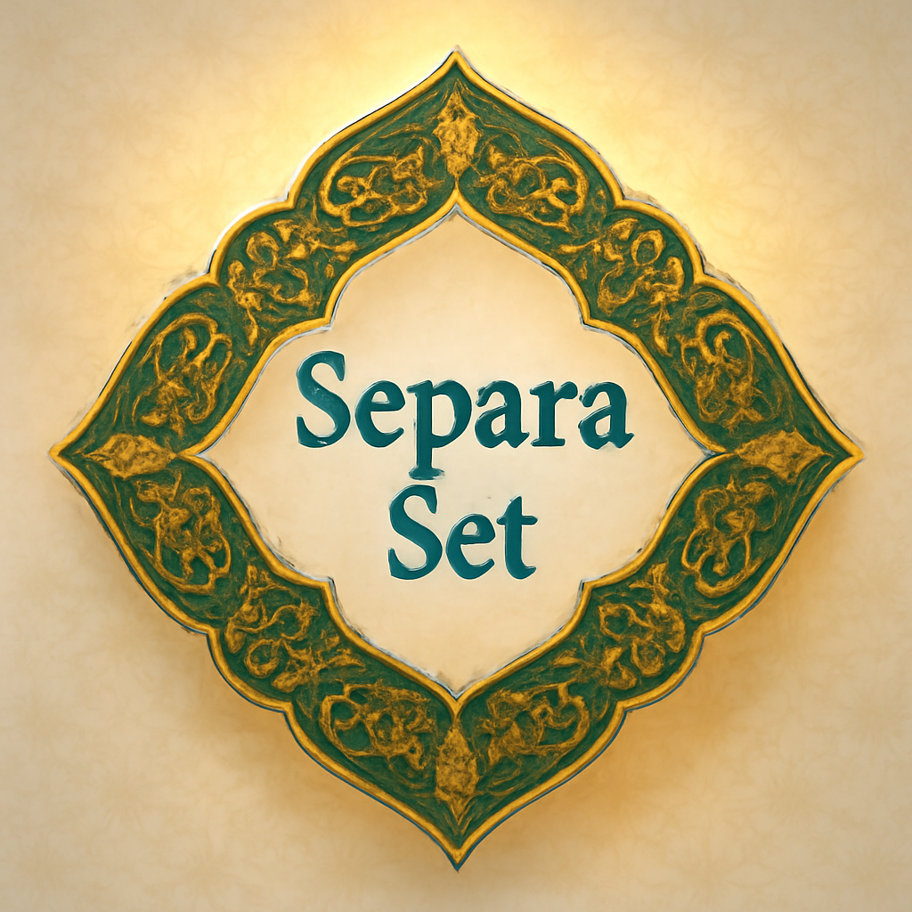 Separa sets-Maktaba Sultan e Alamgir