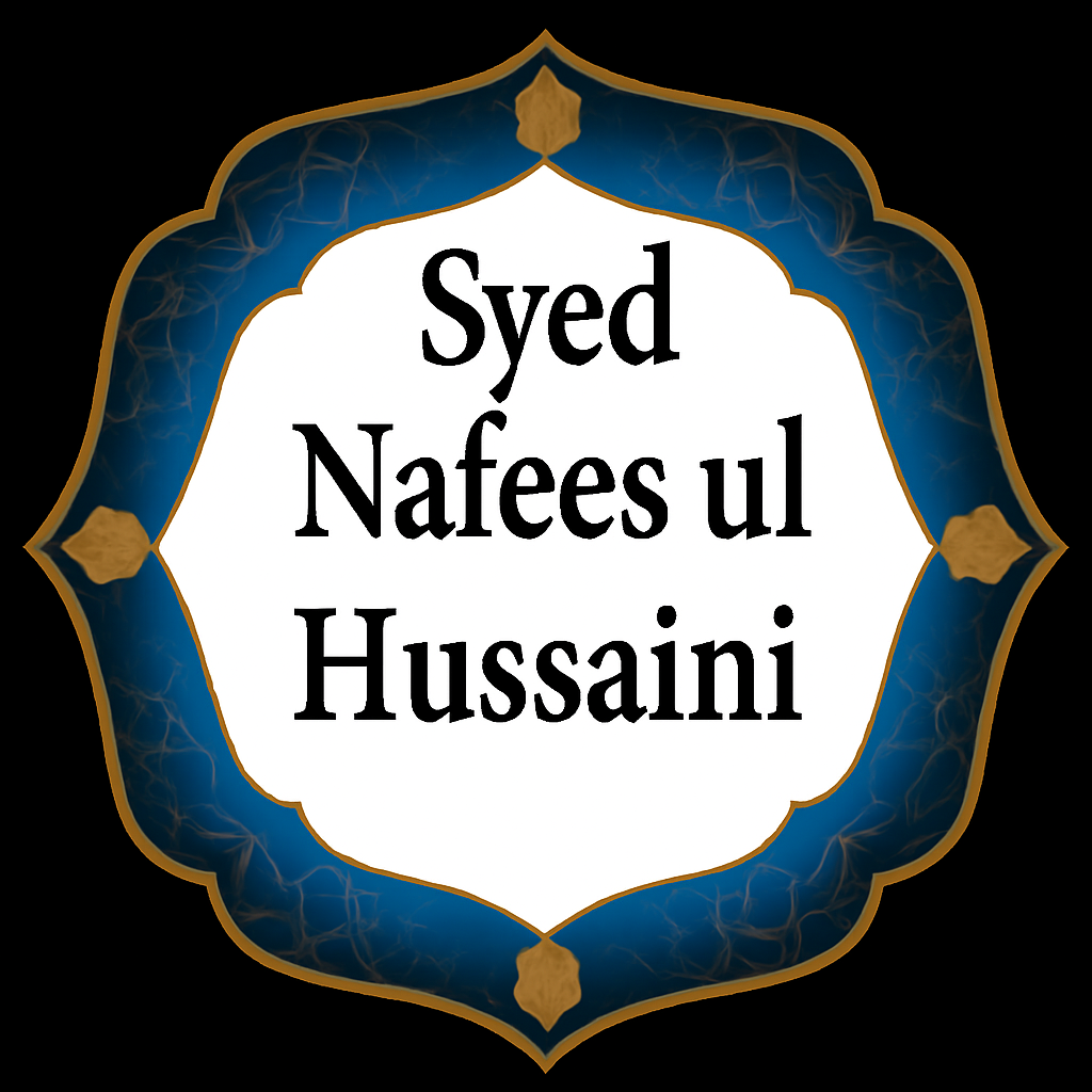 Syed Nafees ul Hussaini Books-Maktaba Sultan e Alamgir