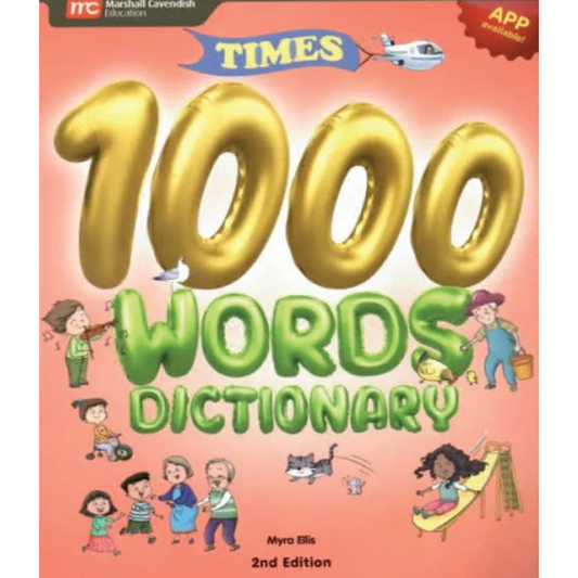 TIMES 1000 WORDS DICTIONARY (APP AVAILABLE!) ORANGE-Books-Maktaba Sultan e Alamgir