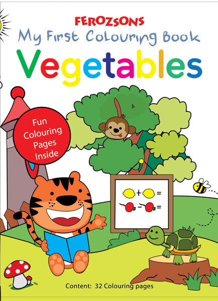 My First Colouring Book Vegetables-Books-Maktaba Sultan e Alamgir