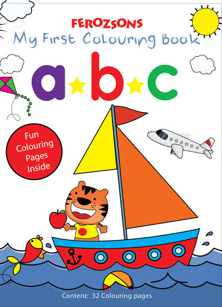 My First Colouring Book a b c-Books-Maktaba Sultan e Alamgir