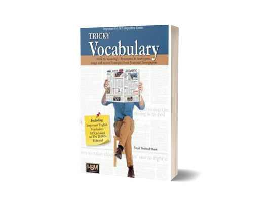 HSM Tricky Vocabulary For CSS, PMS, PCS-Books-Maktaba Sultan e Alamgir