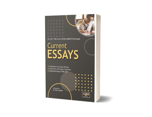 Current ESSAYS For CSS, PMS &amp; PCS-Books-Maktaba Sultan e Alamgir