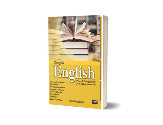 Descriptive English For CSS PMS And Other Competitive Exams-Books-Maktaba Sultan e Alamgir