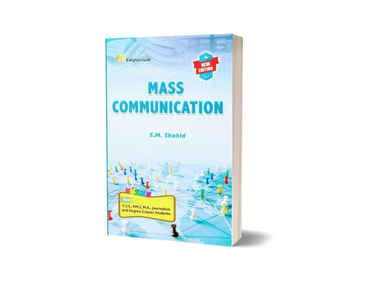 Mass Communication For CSS-PMS-MA And Degree Class Student-Books-Maktaba Sultan e Alamgir