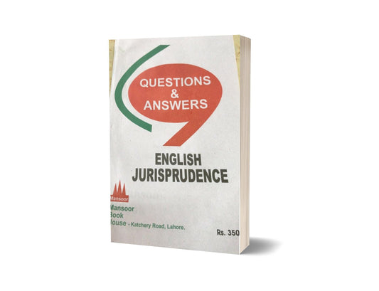 English Jurisprudence Question &amp; Answer-Books-Maktaba Sultan e Alamgir