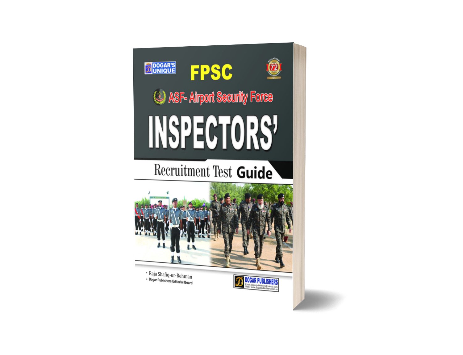 ASF-INSPECTORS’ RECRUITMENT TEST GUIDE-Books-Maktaba Sultan e Alamgir