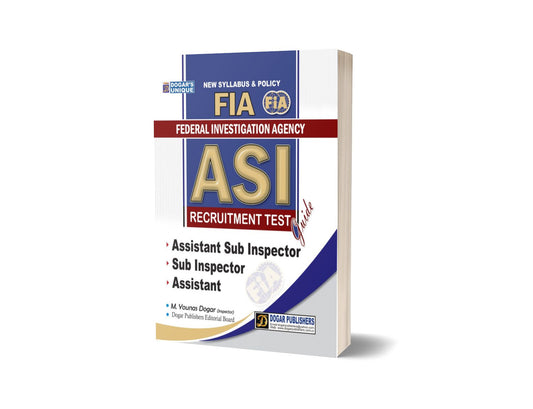 FIA ASI RECRUITMENT TEST GUIDE-Books-Maktaba Sultan e Alamgir