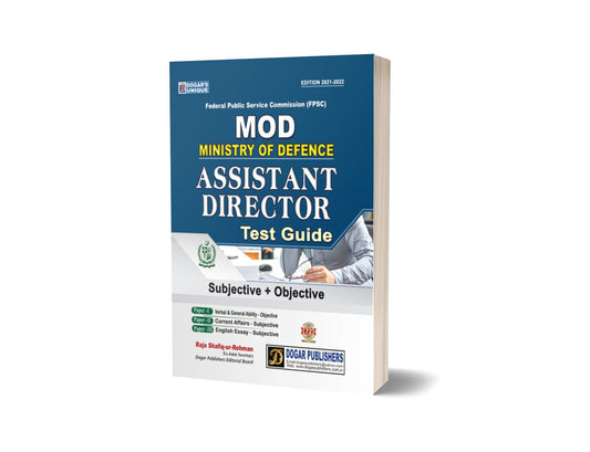 MINISTRY OF DEFENCE (ASSISTANT DIRECTOR)-Books-Maktaba Sultan e Alamgir