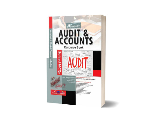 Audit and Accounts MCQs By Hafiz M Iqbal &amp; Hamad Yousuf &#8211; Advance Publisher-Books-Maktaba Sultan e Alamgir