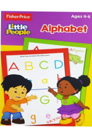 Fisher Price - Childrens Abc Alphabet Learning Activity Book - Age 4-6 Years-Books-Maktaba Sultan e Alamgir